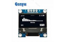 China 0.96 Inch OLED Screen Module White 128*64 Pixels SSD1306 I2C Interface supplier