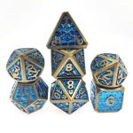 Practical Mini DND Dice Board game Metal Dice Moisture Proof  Polyhedral
