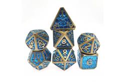 China Practical Mini DND Dice Board game Metal Dice Moisture Proof  Polyhedral supplier