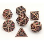 Handmade Antiwear Resin Polyhedral Dice Portable For Shadowrun for sale