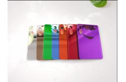 China High Reflective Non Adhesive Gold Silver Mirror Acrylic Sheet Scratch Resistance supplier