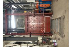 China Car Bottom Industrial Bogie Hearth Furnace For Quenching Annealing Treatment supplier