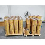 Plastic Cup 40 Micron Aluminum Foil Roll Film Embossed Laminating for sale