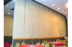 China Customized Hotel Restaurant Sliding Partition Walls with Ceiling Rails supplier