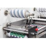 Automatic Self Adhesive Thermal Paper Label Flexo Printing Machines 60m/min