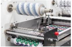 China Automatic Self Adhesive Thermal Paper Label Flexo Printing Machines 60m/min supplier