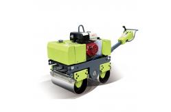 China BM80 Walk Behind Single Drum Vibratory Road Roller Yellow/Green supplier
