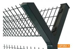 China 2.4m Powder Coating Anti Climb Security Fence supplier