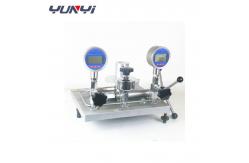 China 60mpa Hydraulic Dead Weight Tester Calibration Bench Pressure Calibrators supplier