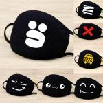 Polyester Cotton Digital Printing Face Mask With Stretchable Earloops for sale