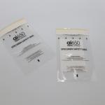 Laboratory Plastic Sealed Transport Biohazard Specimen Bag Custom Clear for sale