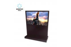 China Digital Advertising Kiosk Machine All In One PC Stand Computer LCD Screen supplier