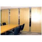 Customized Soundproof Office Wooden Partition Wall , Movable Room Dividers for sale