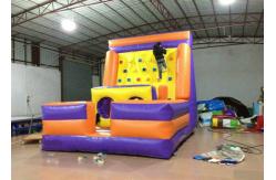 China Inflatable Water Climbing Wall / Tower , Funny Attractive Blow Up Climbing Wall supplier