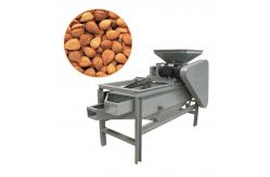 China Energy Saving Nuts Shelling Machine Almond Shell Breaker Machine 500KG/H supplier