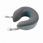 Portable Heated Massage Neck Pillow , Memory Foam U Shape Travel Pillow