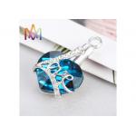 Multicolor Engraved Heart Cremation Necklace Charms