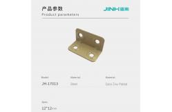 China Hardware Fitting 12mm Right Angle Metal Bracket For Vehicle Modifications supplier