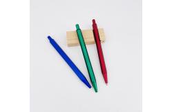 China Classic Design Retractable Ball Pen Hexagonal Barrel Aluminum Press Ballpoint Pen supplier