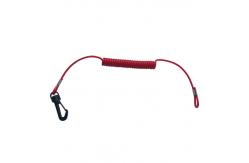 China Jet Ski Boat Safety Kill Switch Lanyard Outboard Leash With Plastic Hook supplier