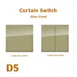 RS485 Protocol Push Button Light Switch Smart Scene Wall Switch Curtain Switch for sale