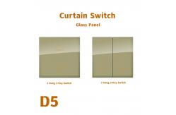 China RS485 Protocol Push Button Light Switch Smart Scene Wall Switch Curtain Switch supplier