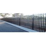 Wholesale Black Security 2.1m Height wrought iron/Steel Fence