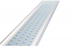 China 160lm/W Linkable LED Triproof Light White Frame 5 Years Warranty supplier