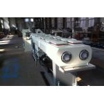UPVC CPVC Plastic Pipe Extrusion Line With Double Screw Extruder