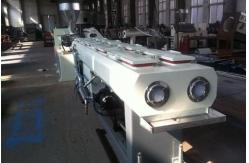 China PP PE PVC Plastic Pipe Extrusion Line With ABB Frequency Control supplier