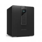 Brown Digital Keypad Fingerprint Security Safe With Large Store Space
