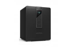 China Brown Digital Keypad Fingerprint Security Safe With Large Store Space supplier