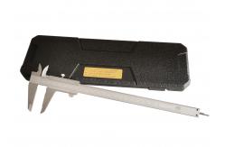 China 0-200mm/0-8′′ Mono-Block Vernier Caliper With Metric And Inch Measurement supplier