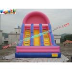 Popular Commercial Inflatable Slide Double Line , Giant Slide Toys for sale