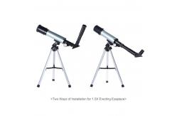 China Refractor Aluminum Astronomical Telescope , 360 X 50mm Astronomy Monocular supplier