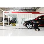 Pvc Curtain Prearation Station Galvanized Steel Plate Workshop Projects for sale