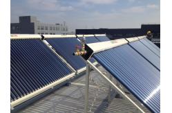 China Hotel / Hostels Pressurized Solar Hot Water Heating System With Intelligent Controller supplier