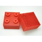 Red Nylon Bristle Round Foot Especially Suitable For Lectra Cutter 702583 / Cutting Machine Parts for sale
