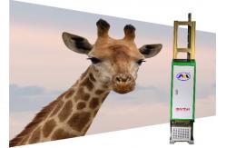 China Usb Vertical 1.7m Height Uv Wall Printer With Ultrasonic Sensors supplier