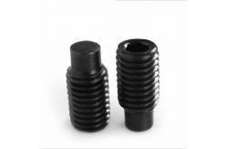 China M4 Alloy Steel Extended Tip Set Screws Black Oxide Machine Screws supplier