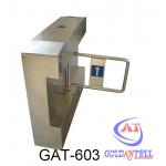 CE Approved 180 Degree Angle Swing Arm Barrier  / Automatic Pedestrian Swing Barrier for sale