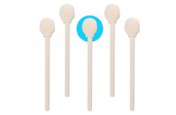 China 100PCS PU Foam Cleaning Swabs Mold Cleaning Swab With PP Stick supplier