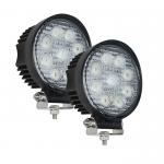 30 Degree Beam 2160lm Round LED Flood Lights 27 W 1 Years Warranty for sale