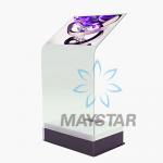 Hologram Projection Kiosk Machine Holo Transparent Glass Touch Kiosk with Rear Projection for sale