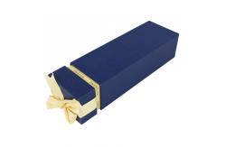 China Straight Stand Up Perfume Packaging Box With Ribbon Compressed Cardboard supplier