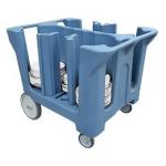 Restaurant Dish Storage Carts Tableware Trolley for sale