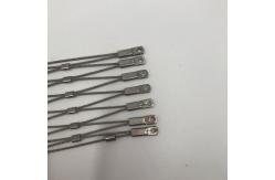 China High Safety Stainless Steel Balustrade Mesh , Child Proof Netting For Stairs supplier