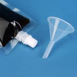 Custom Gravure Printing Stand Up Liquid Pouches Transparent Drink Juice Spout Pouch