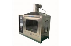 China Single Flame Source Test Ignitability Tester EN ISO 11925-2/DIN 53438 supplier