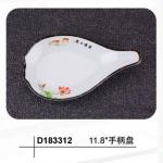 Rectangle Melamine Plates Oval Durable and Anti Scratch Design for sale